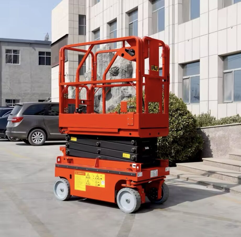 Hydraulic Man Lift Spider Towable
