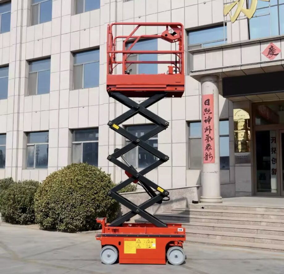 Hydraulic Man Lift Spider Towable