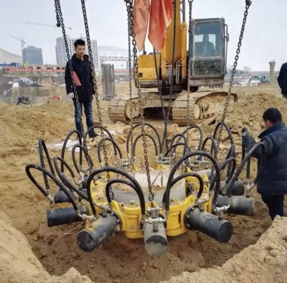 300~1800mm Low Noise Round Concrete Pile
Breaker