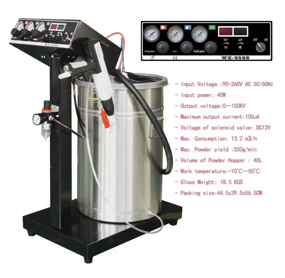 WX-958S Electrostatic Powder
Coating Machine