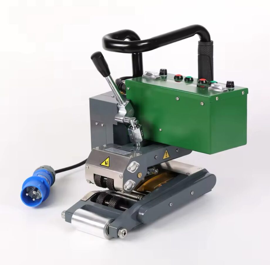 PF-G900D Digital Display Geomembranes Hdpe Portable Welding Machine Waterproof E Dam Pond Liner Price HDPE Hot Wedge Welder