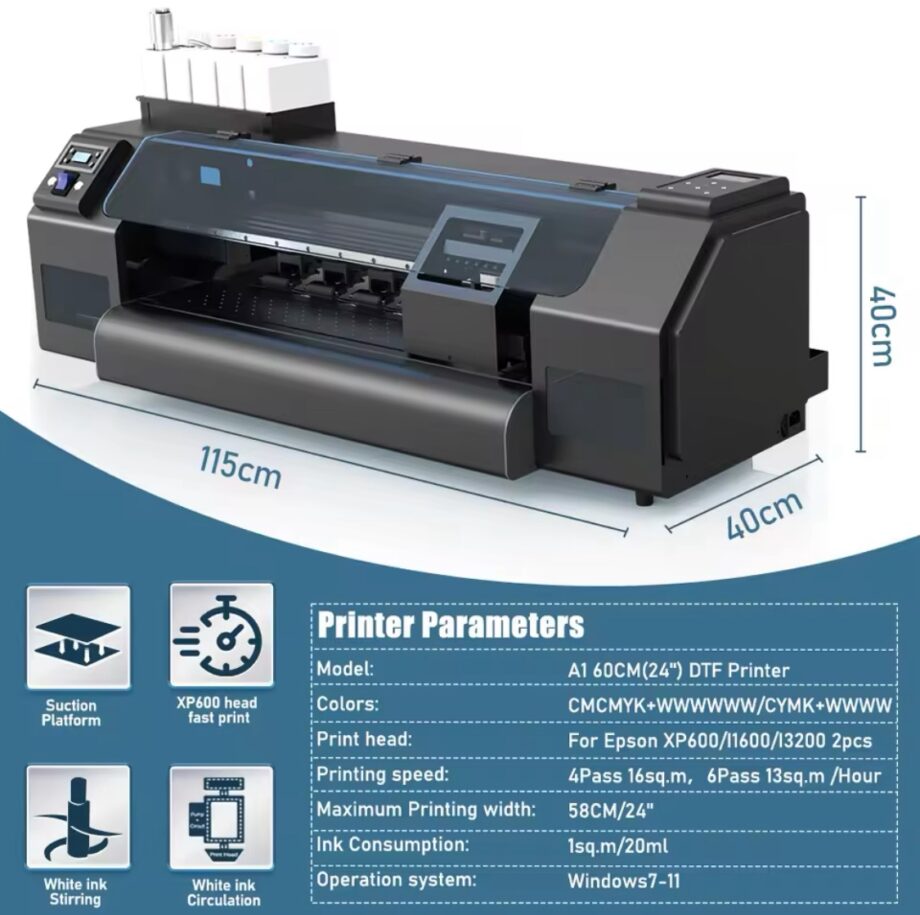 A1 DTF Printers For Epson XP600