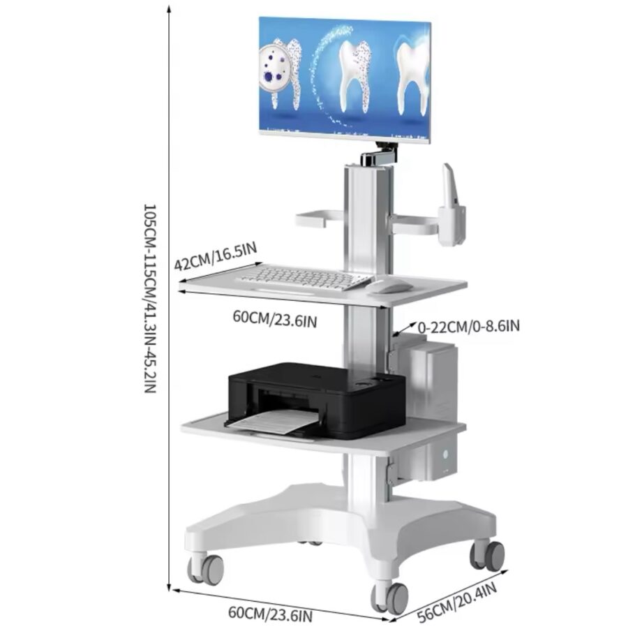LODDEN Medical Trolley Dental Lab Equipment