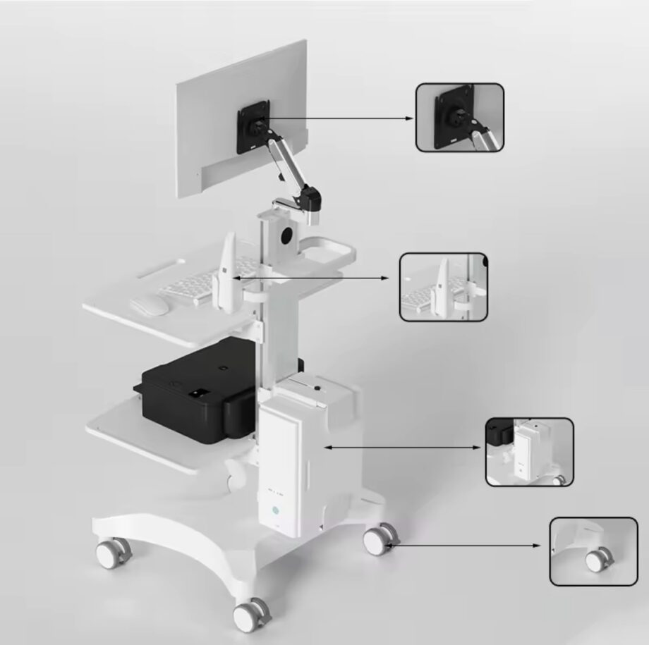 LODDEN Medical Trolley Dental Lab Equipment