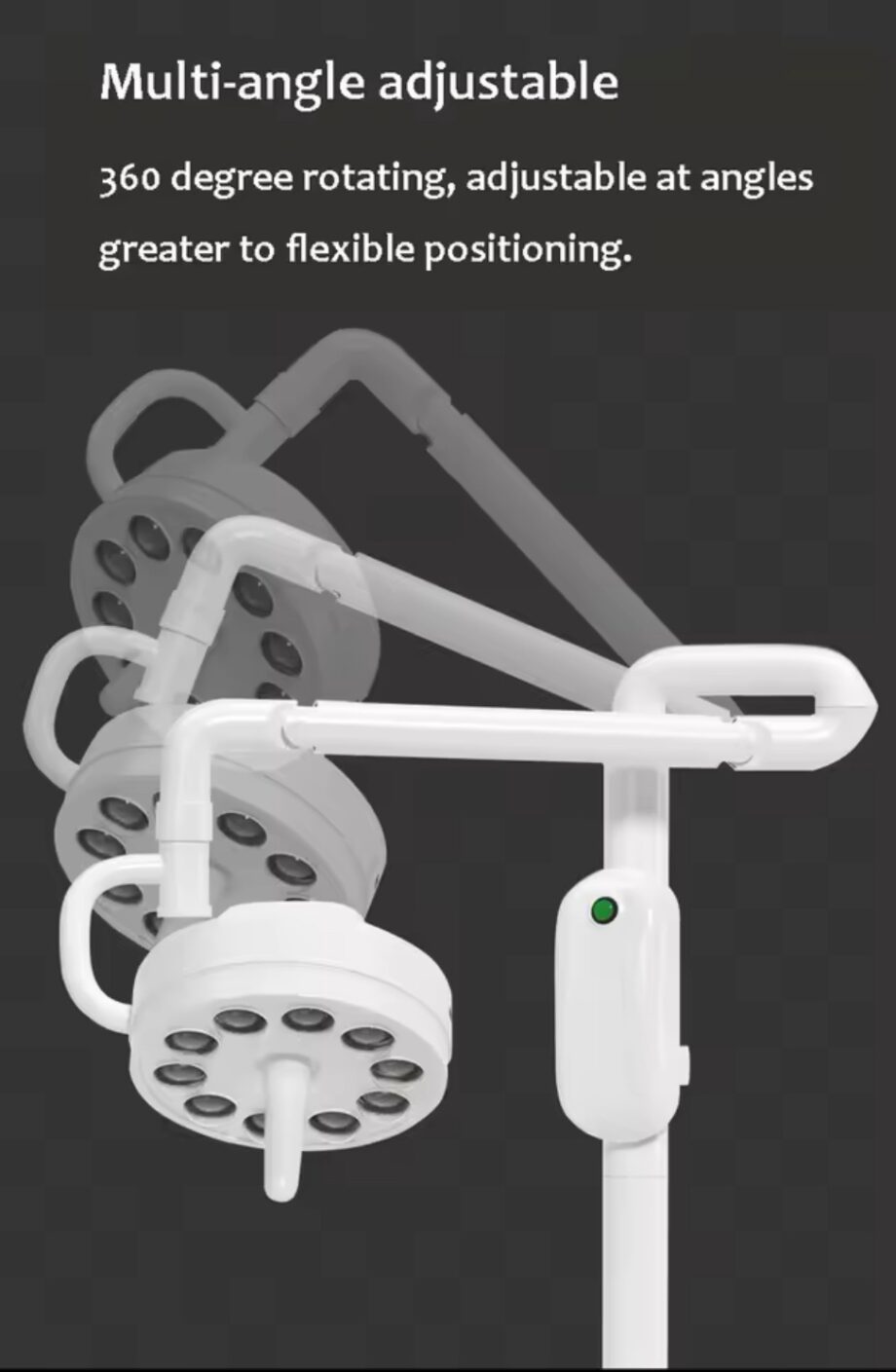 Movable Medical Examination Shadowless Cold Light 30W