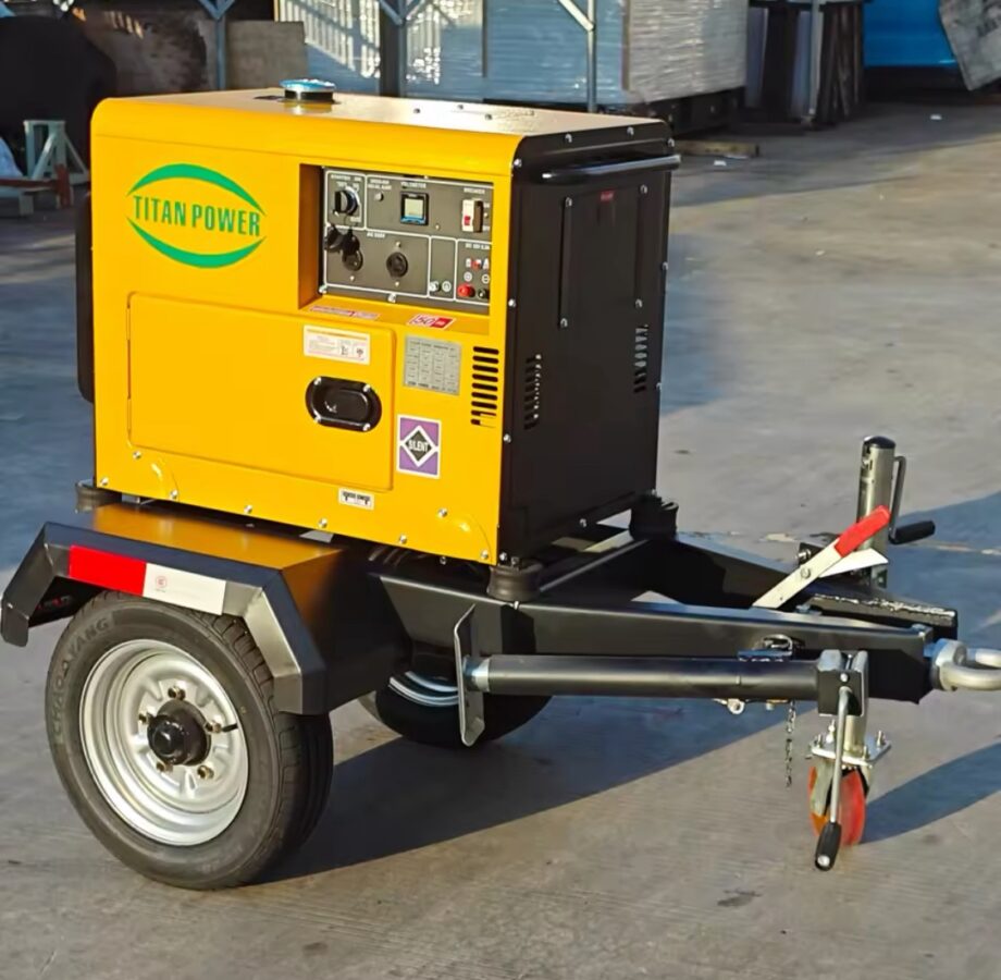 Silent Trailer Diesel Genset