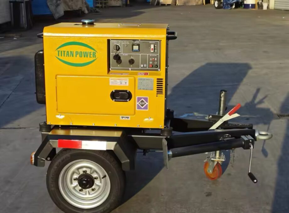 Silent Trailer Diesel Genset