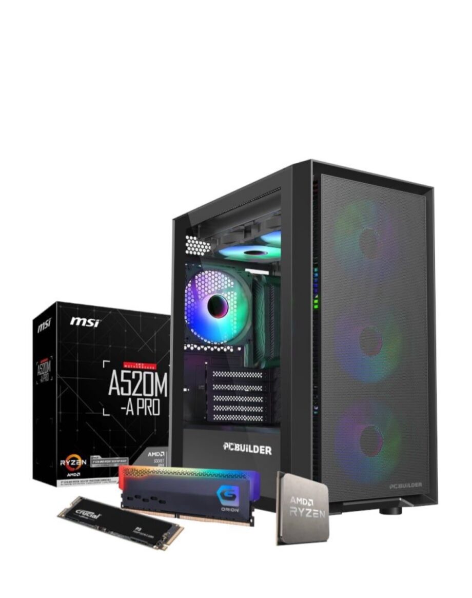 PCBuilder Ryzen 5 5500
SCOUT Windows 11 Gaming PC