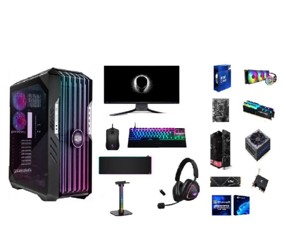 H&I X Intel Core i9 GDDR6 32GB RAM/2TB SSD Glass
Gaming PC + Gaming Combo