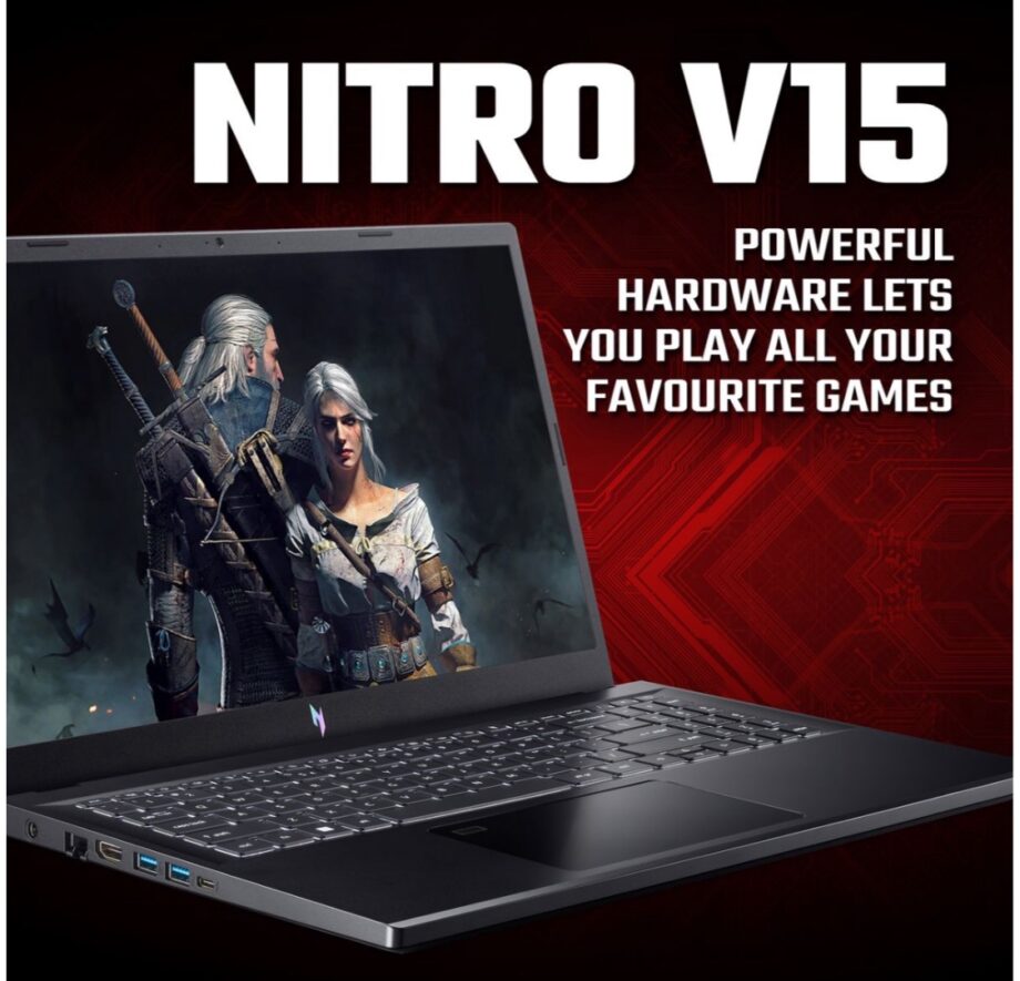Acer Nitro V15 Gaming
Notebook 15.6" i5, 8GB DDR5,
512 GB SSD, Win11