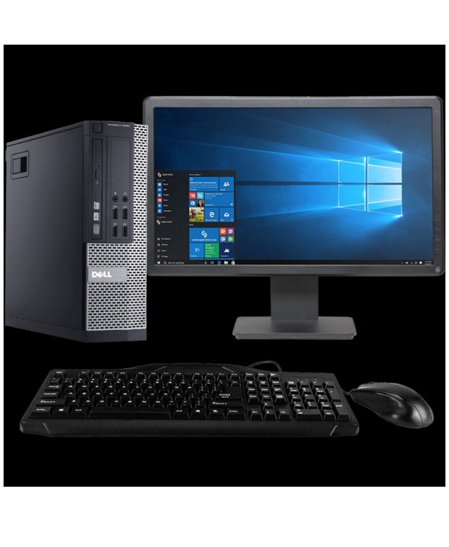 Dell OptiPlex 9020 Intel i5 SFF
Desktop PC + 19 Inch Monitor