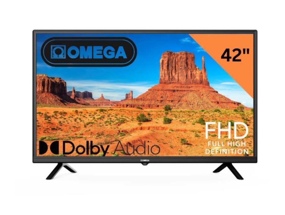 Omega 42" Full HD Smart TV with Dolby Audio OM-9142