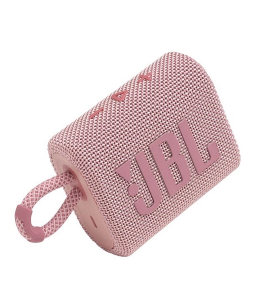 JBL Go 3 Waterproof Portable
Bluetooth Speaker