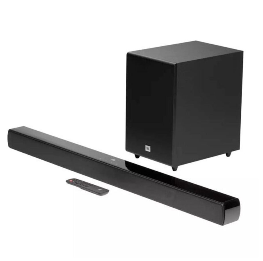 JBL Cinema SB270 2.1 Channel
Soundbar With Wireless
Subwoofer - Black