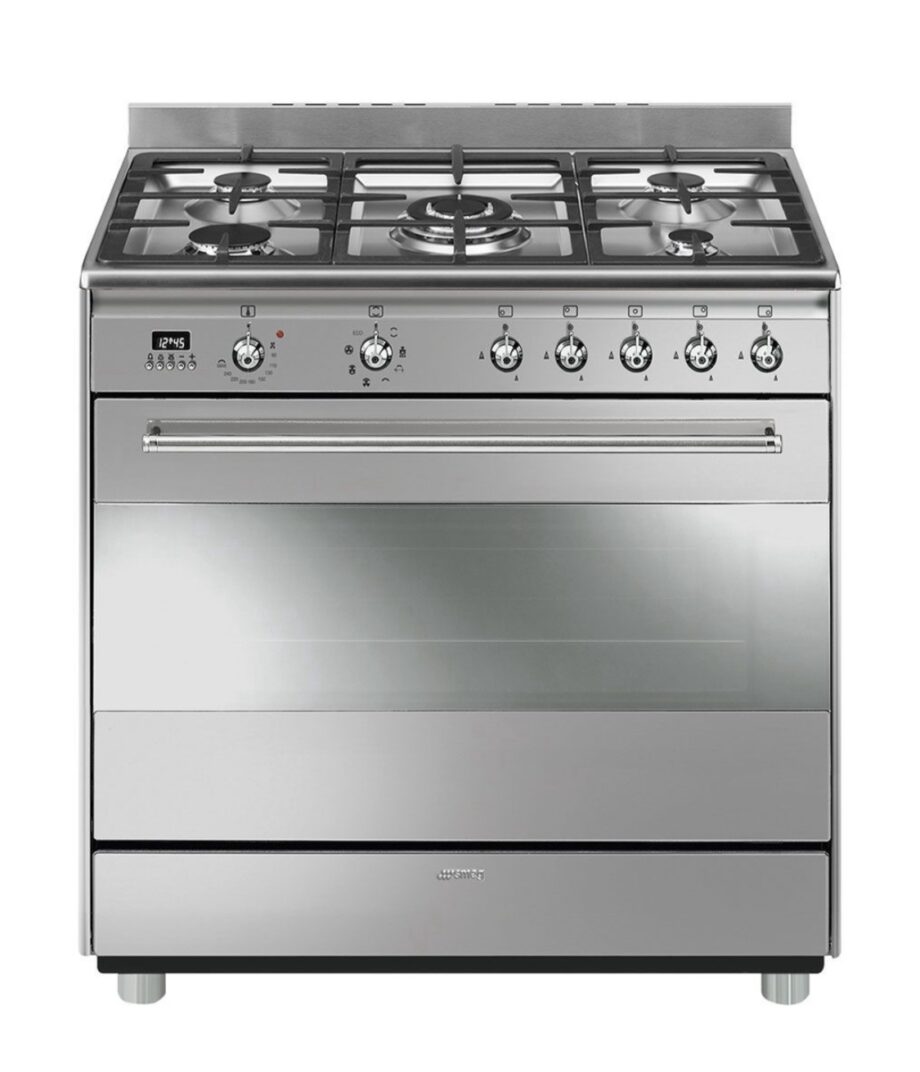 Smeg 90cm Gas/Electric Stainless Steel Cooker -
SSA91MAX9