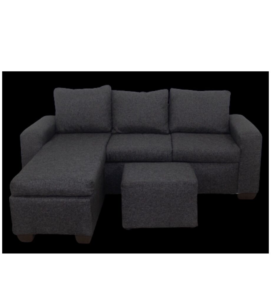 Andre 3 Seater Sofa - L Shape
- Charcoal