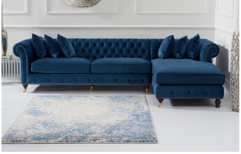 Zanna Contemporary L-Shape
Sectional Sofa Suite