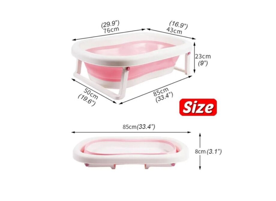 Foldable Baby Infant Newborn And Toddler Bath tub - SD