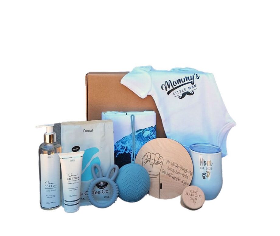 Deluxe Baby Boy and Mom
Gift Set