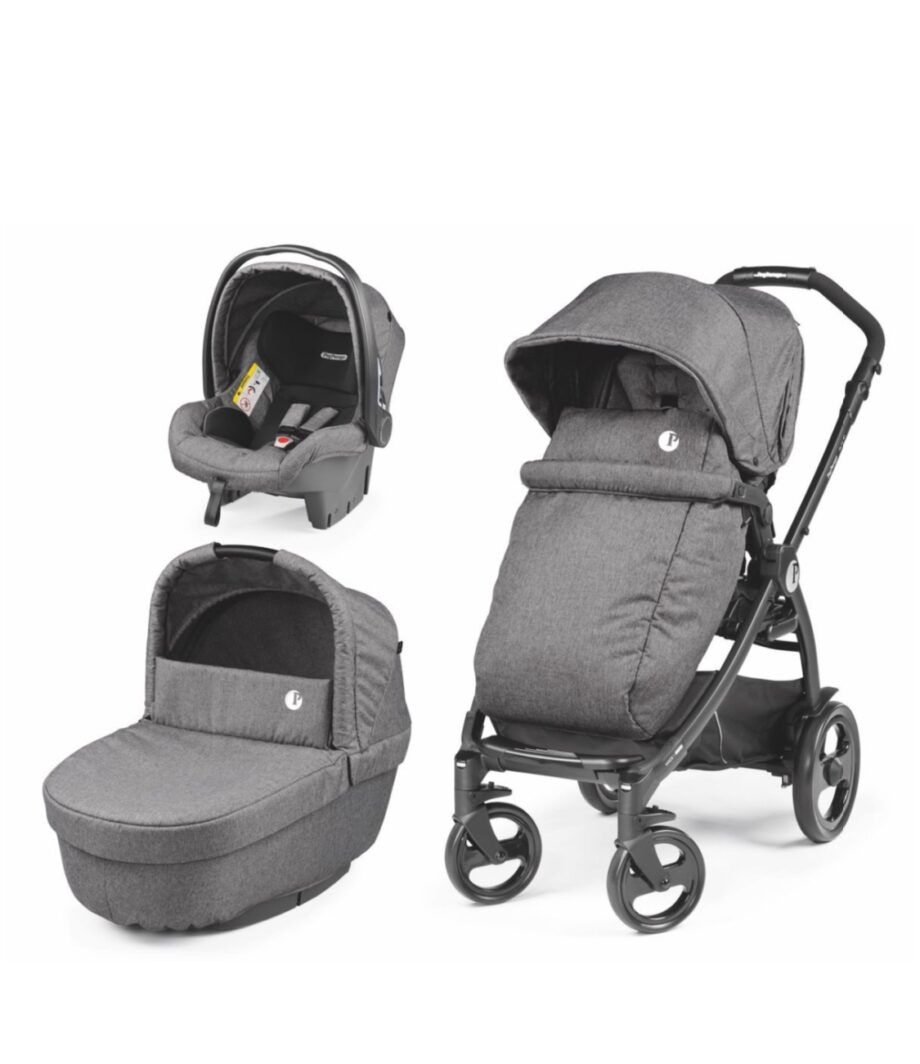 Peg Perego - 3 in 1 Futura Travel System - Quarz