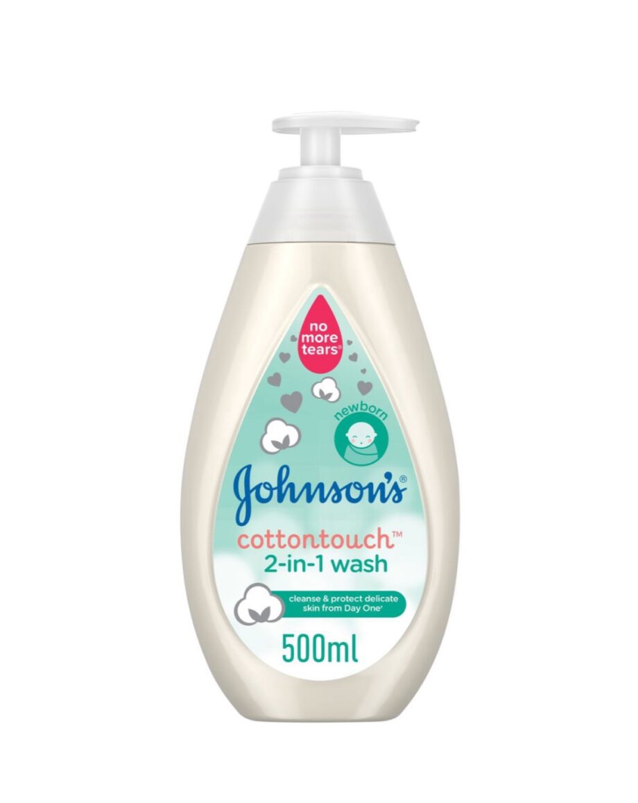 Johnson's Baby Cottontouch,
2-In-1 Wash, 500ml