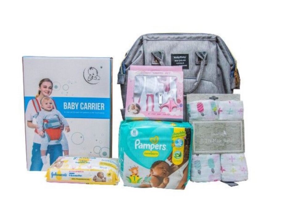 Newborn Baby Gift Set with Pampers