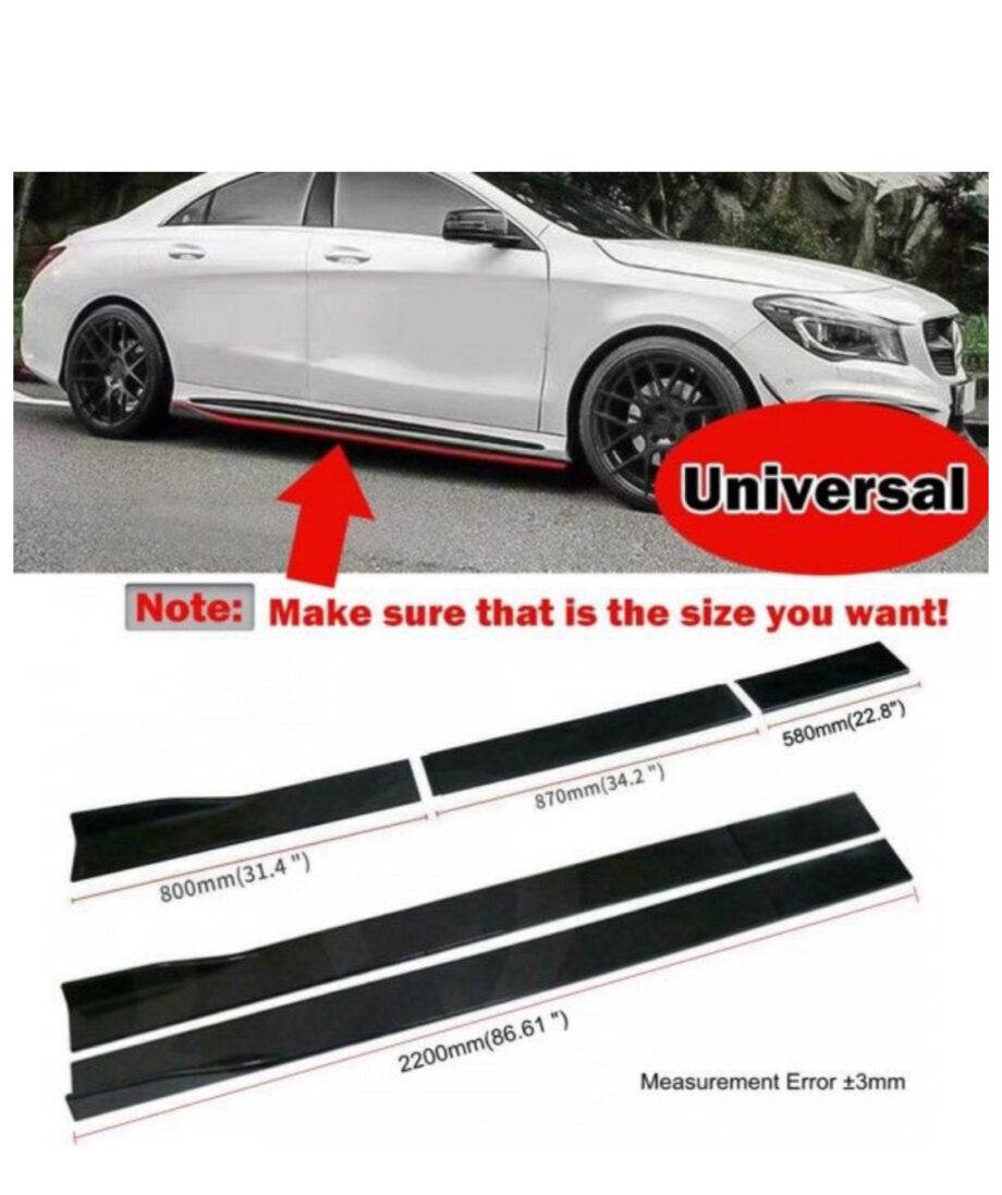 Universal Side Skirt Extension
Lip 2 Piece