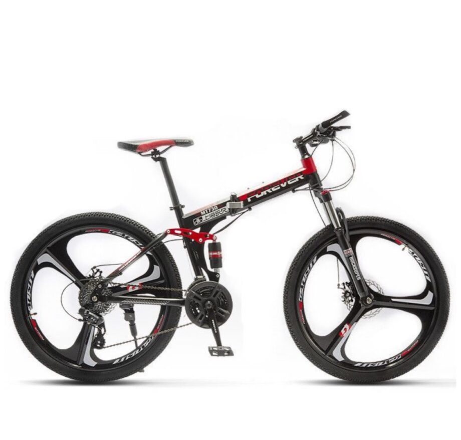 Forever Foldable Bicycle 26"
Dual Suspension Mountain Bike
3 Spoke Wheel