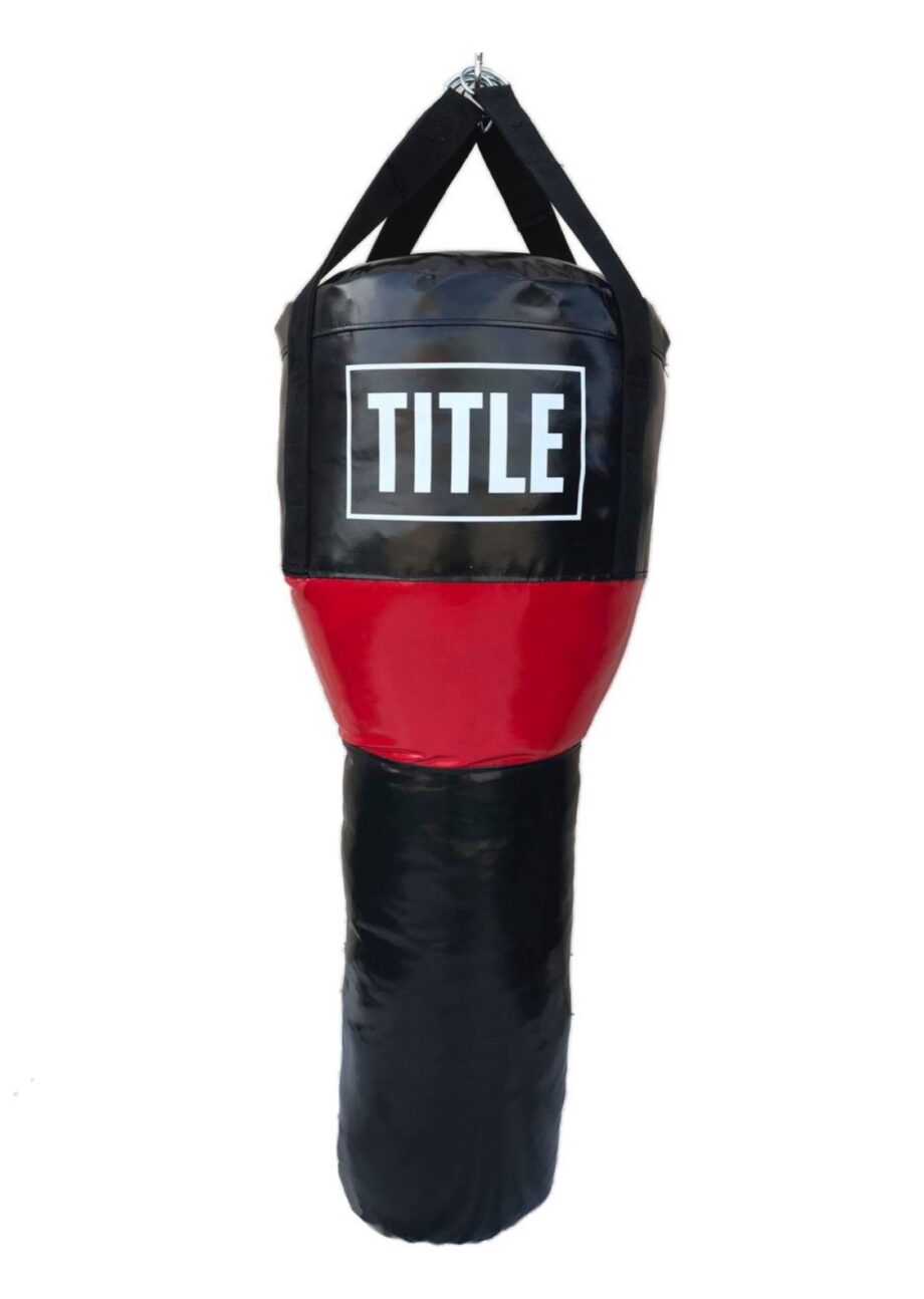 TITLE Uppercut / Angle Boxing /
Punching Bag - Red / Black