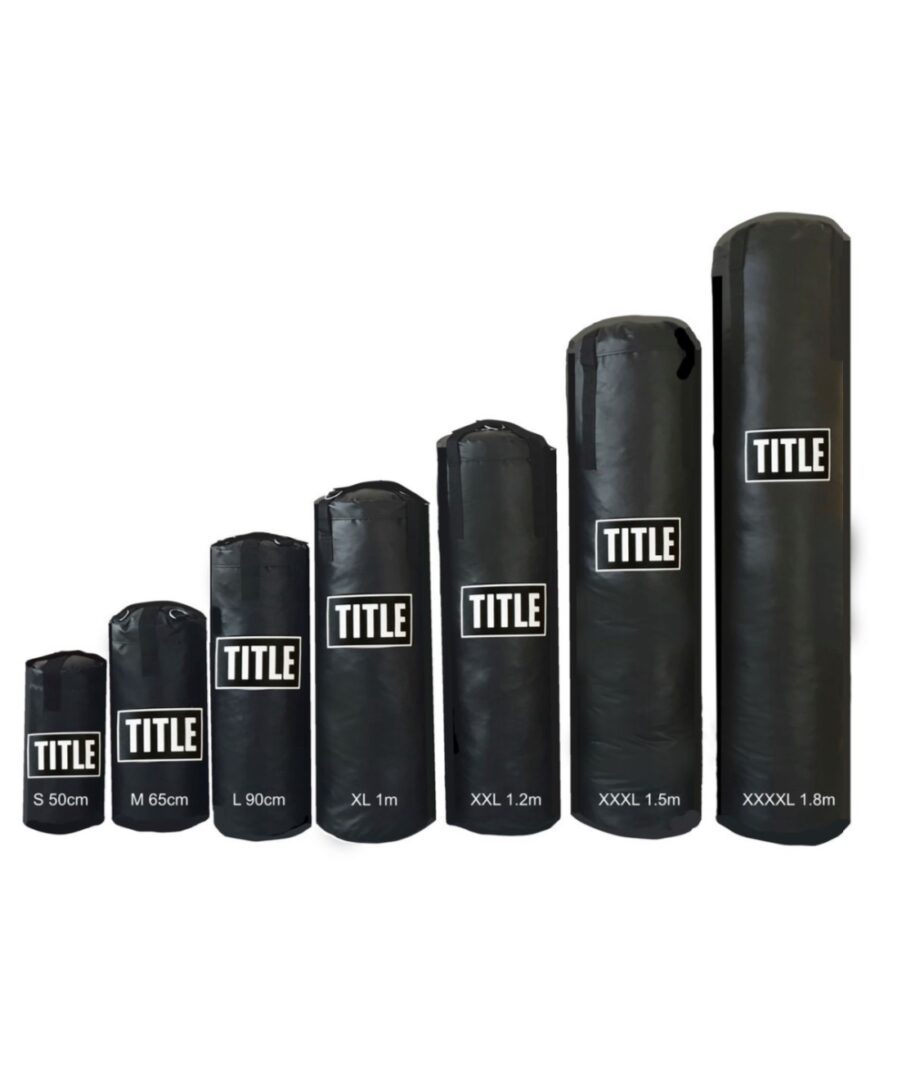 TITLE Punching / Boxing Bag - Black - Various Sizes