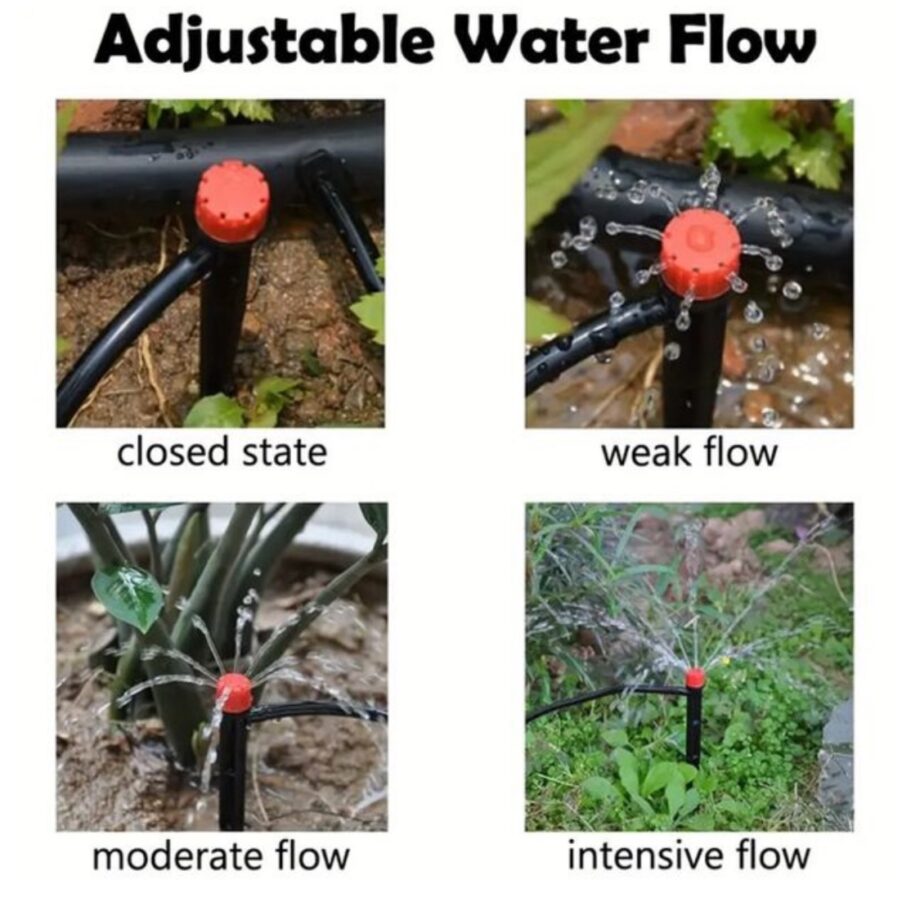 Irrigation Dripper With Pipe -
10 Pack