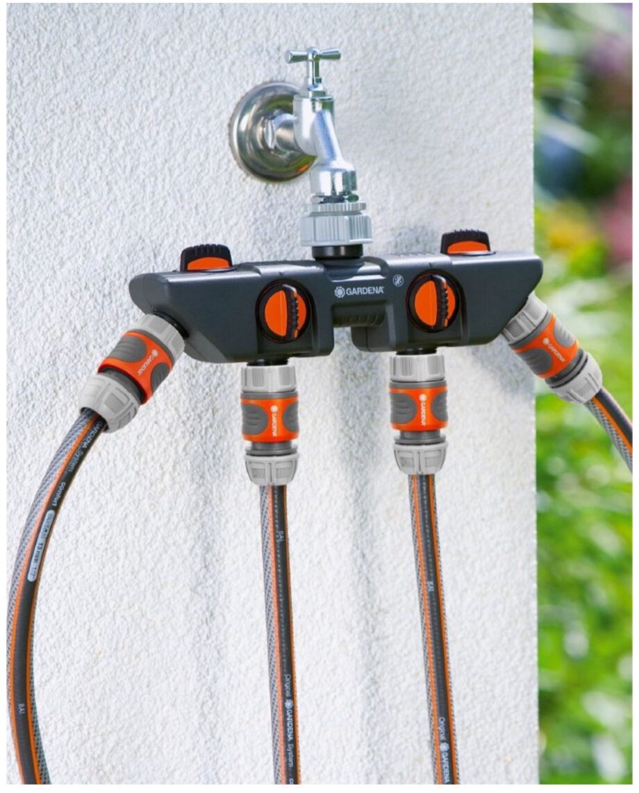 GARDENA Four Channel Water Distributor