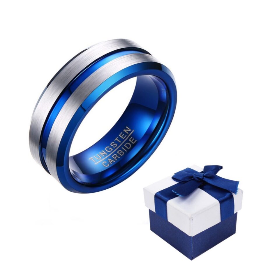 Classic Tungsten steel ring men's ring