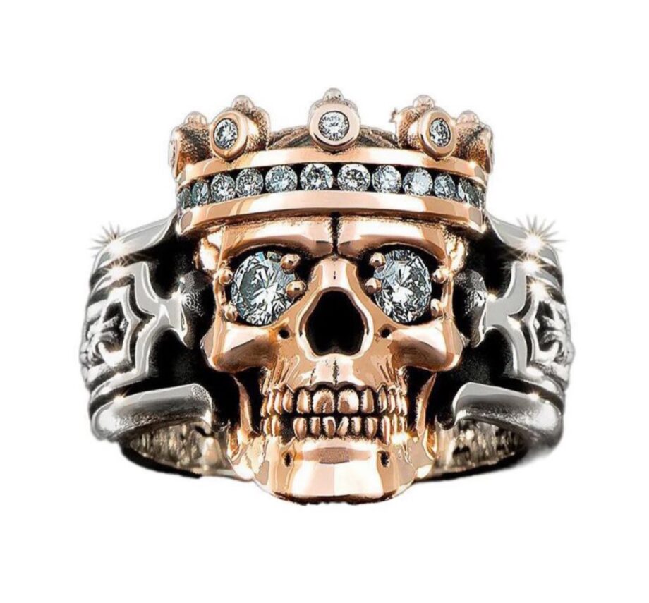 Men's King Skull Ring Size 7 -
RG-AJZ1909-7