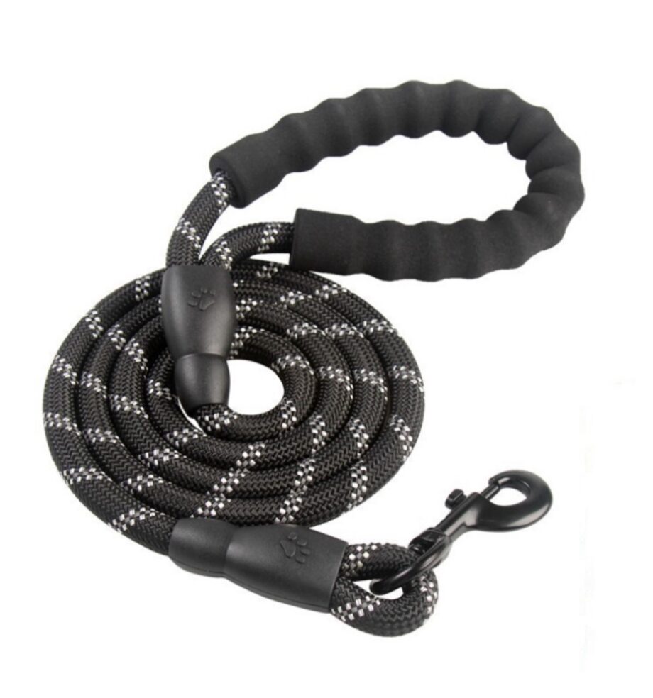 Premium, Robust Dog Leash/ Lead - Extra-Thick Rope, Comfort-Grip Handle