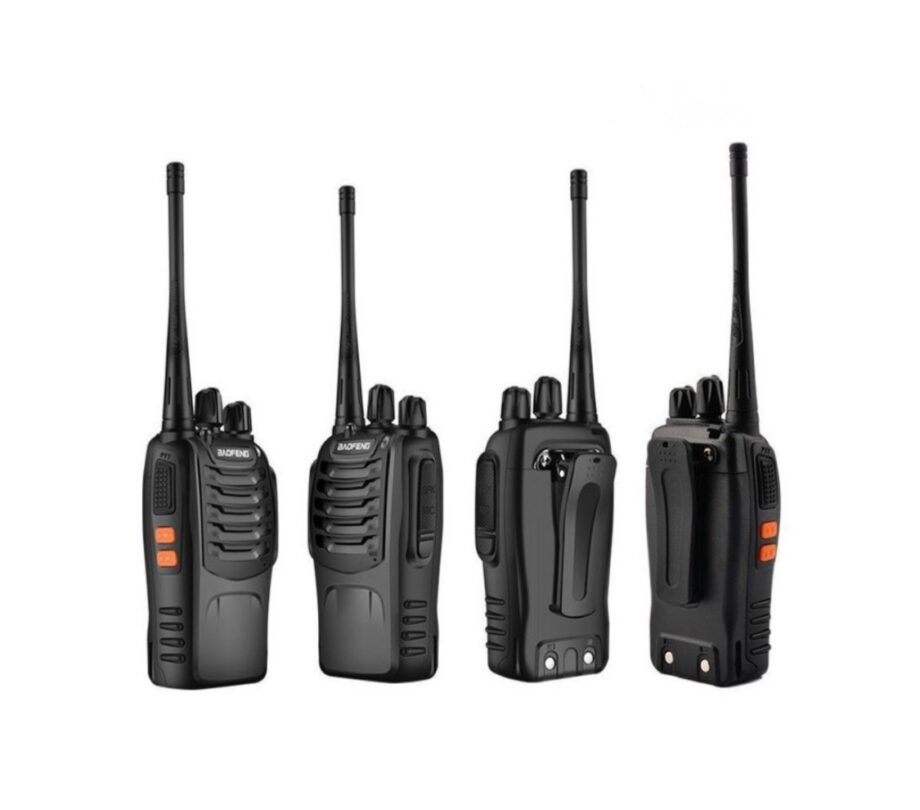 4 Pack Combo Two Way Walkie
Talkie Radio Set