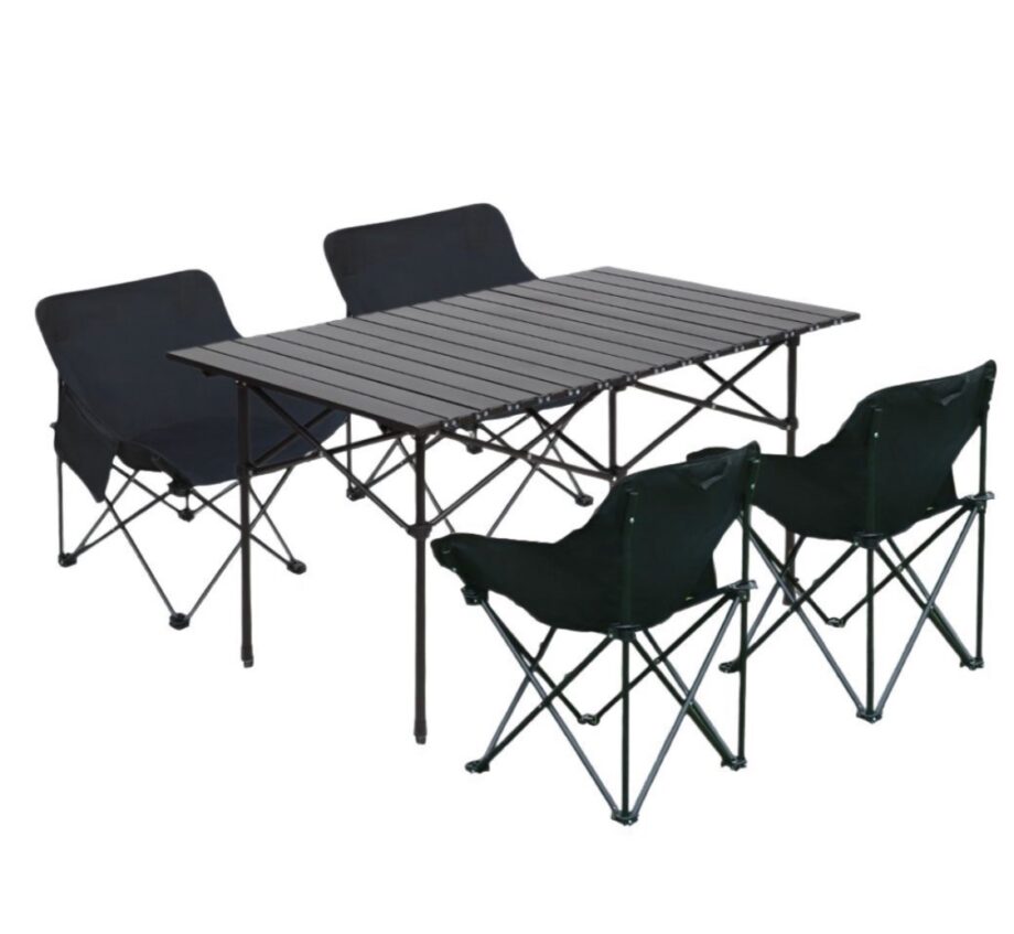 Wildout Portable Folding
Camping Table and Chairs Set