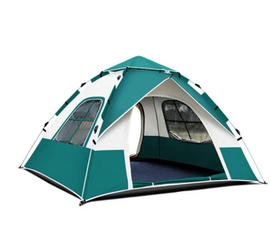 Camping Tent Oxford Fabric Breathable 4 to 6 Person Tent
200cm - Green