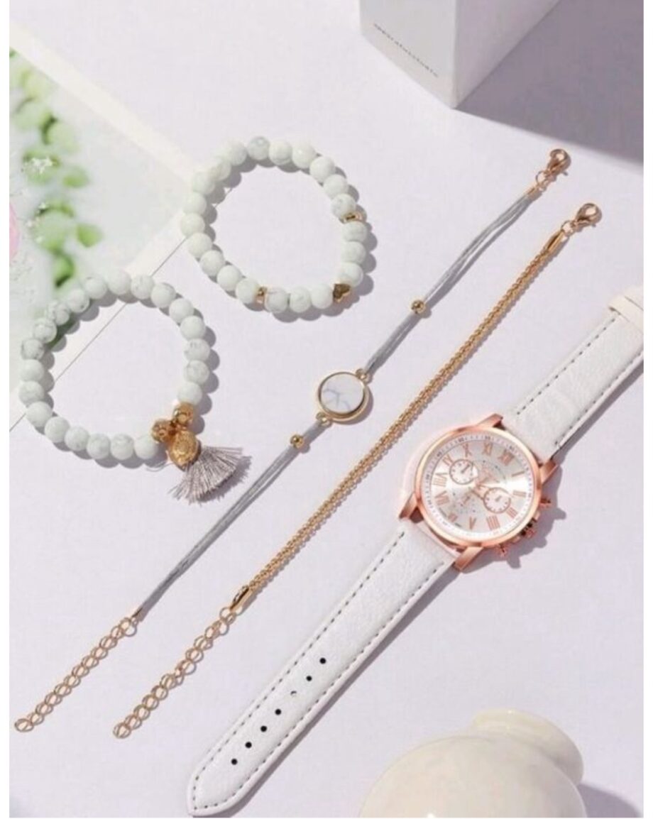 Geneva Women's Watch with Bracelets