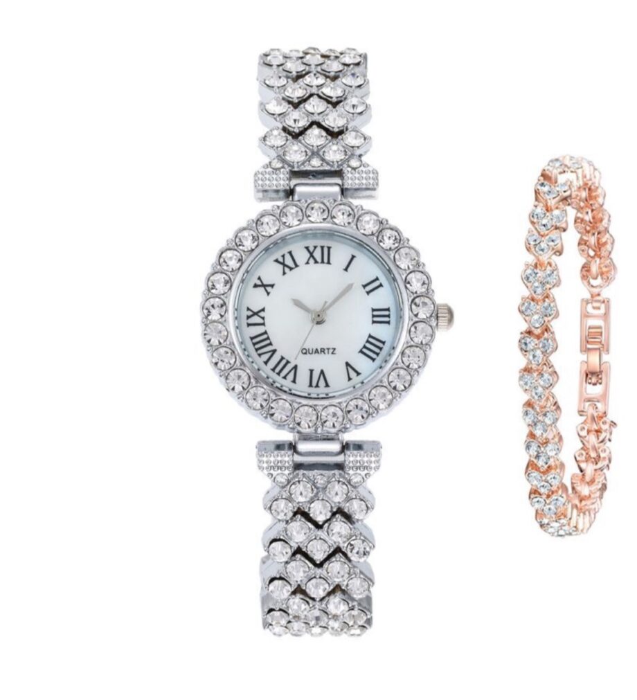 Women Watch Casual Ladies Quartz Wrist Watch Bracelet
Set WTO1