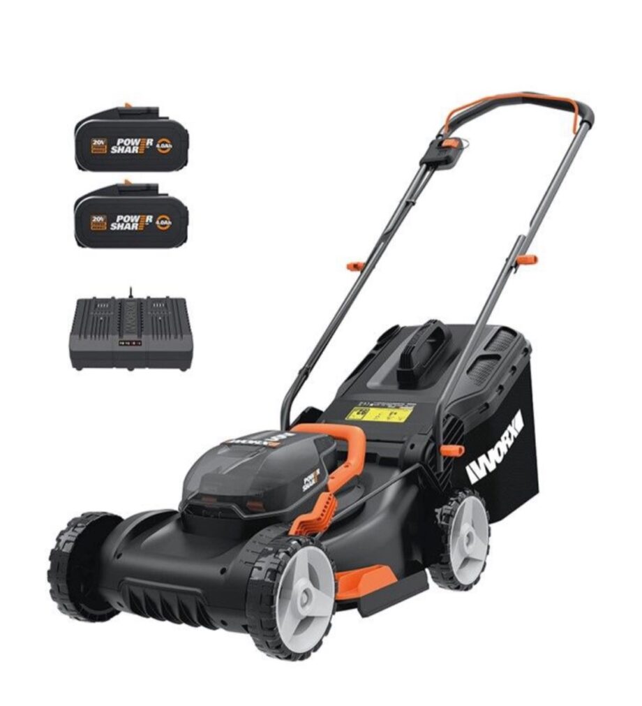 WORX Lawn Mower With
INTELLICUT 40CM Cordless
40V | KIT