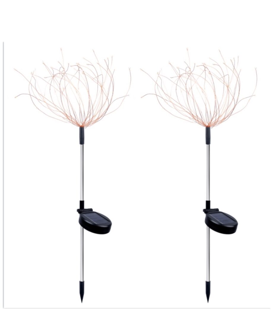 Garden Decoration Solar
Waterproof LED Firework Lights
Garden Stake - 2 Pack