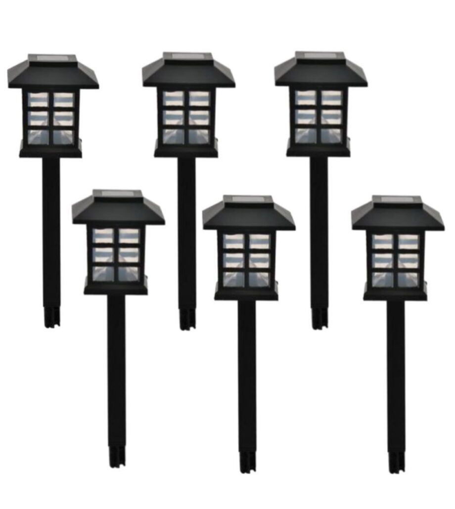 Solar Garden Lights - 6 Piece