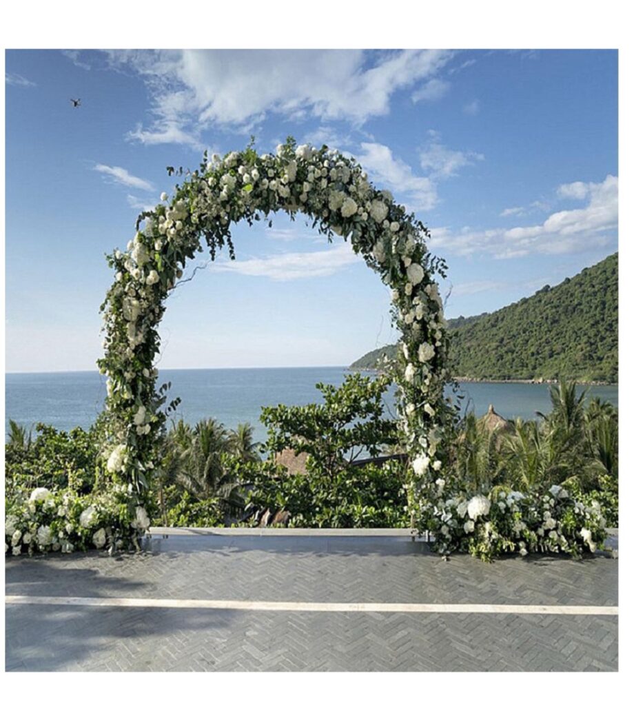 Garden Decor Party Plant
Climbing Metal Arched
Wedding Trellis (200x190cm)